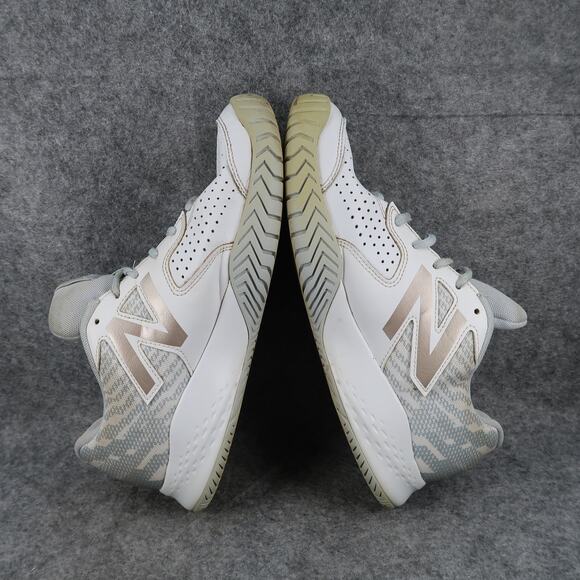 New Balance Shoes Womens 10.5 2E 696 V3 Tennis Sneaker Athletic Trainer White - Picture 11 of 13